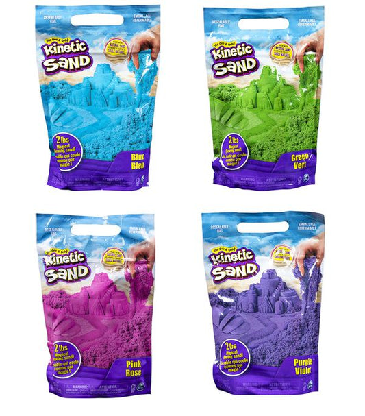 KINETIC SAND 2LB COLOUR BAG *ASSORTED