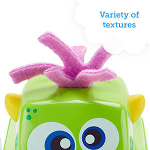 FISHER PRICE PRESS N GO MONSTER VEHICLE GREEN