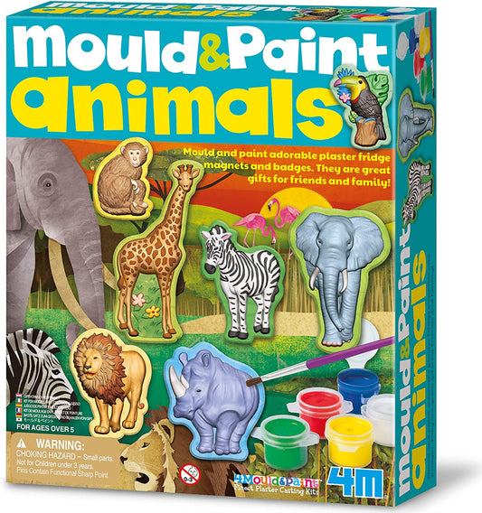 MOULD AND PAINT ANIMALS