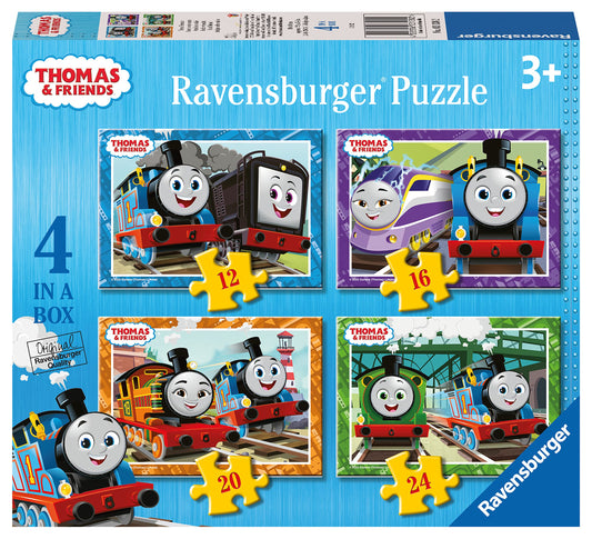 Ravensburger Thomas & Friends 4 in a Box 12/16/20/24 Piece Jigsaw Puzzles