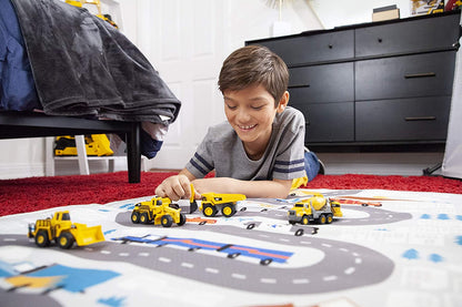 METAL 3 PACK - WHEEL LOADER & STEAM ROLLER