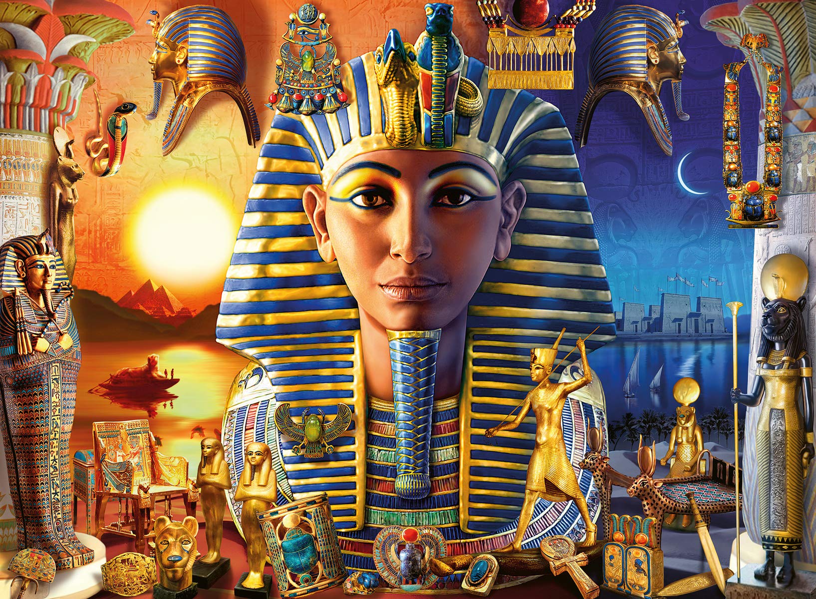 Ravensburger The Pharaoh''s Legacy 300 XXL Piece Jigsaw Puzzle
