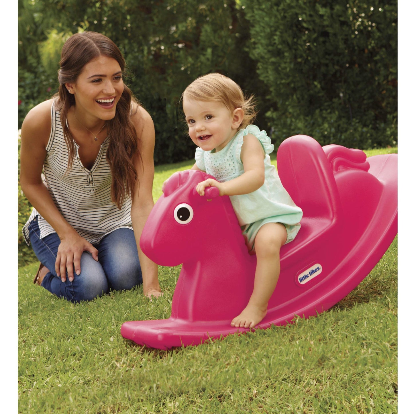LITTLE TIKES ROCKING HORSE PINK