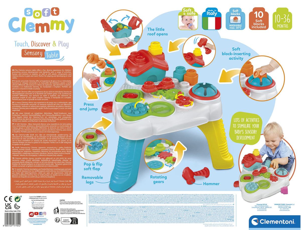 Soft Clemmy Touch, Discover & Play Sensory Table