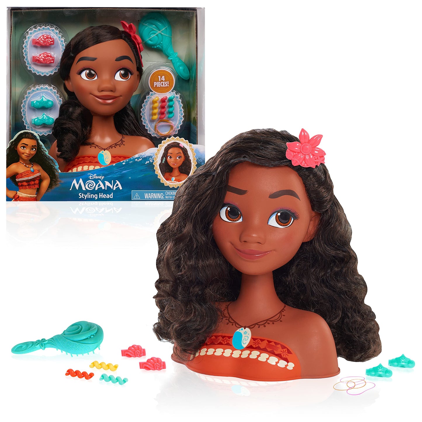 DISNEY PRINCESS MOANA STYLING HEAD