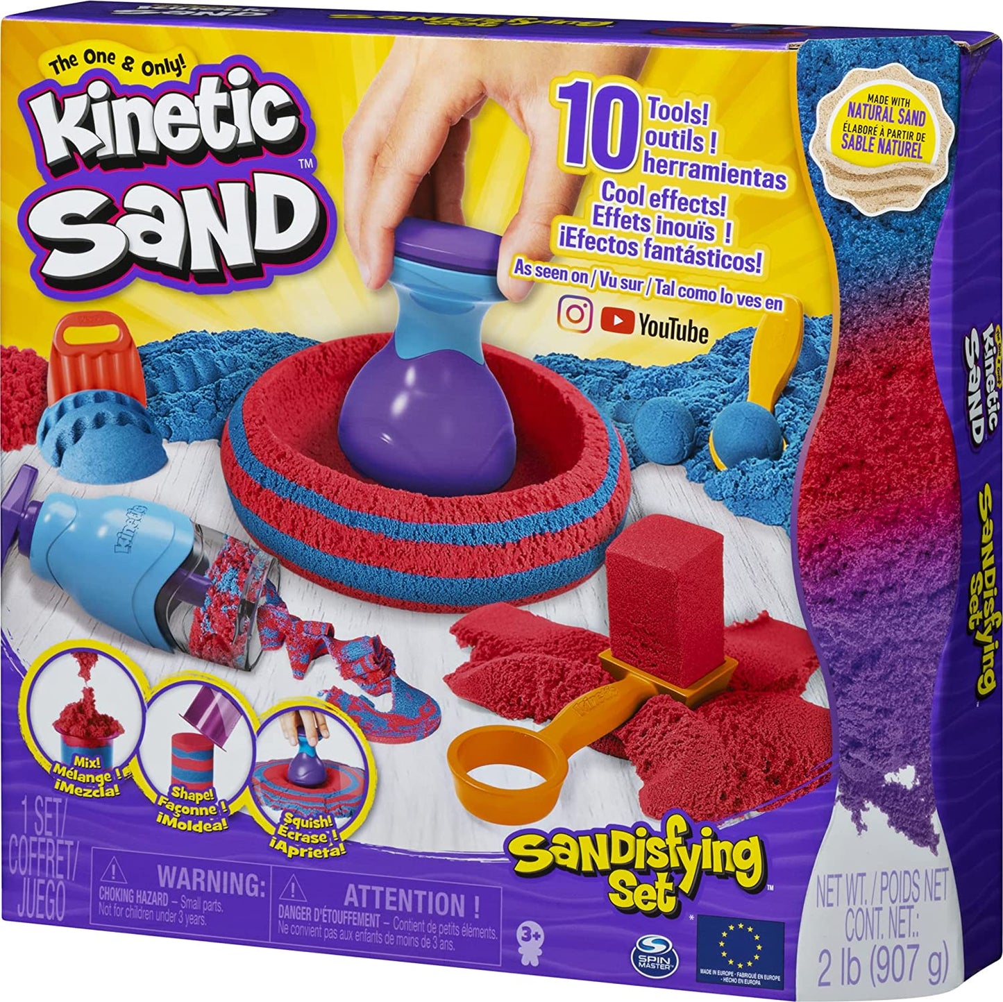 KINETIC SAND SANDISFYING SET