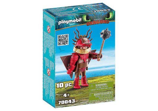 PLAYMOBIL 70043 DRAGONS SNOUTLOUT WITH FLIGHT SUIT