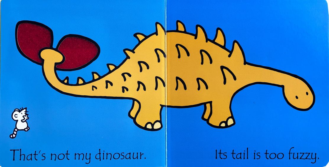 That's Not My Dinosaur Touchy Feely Book