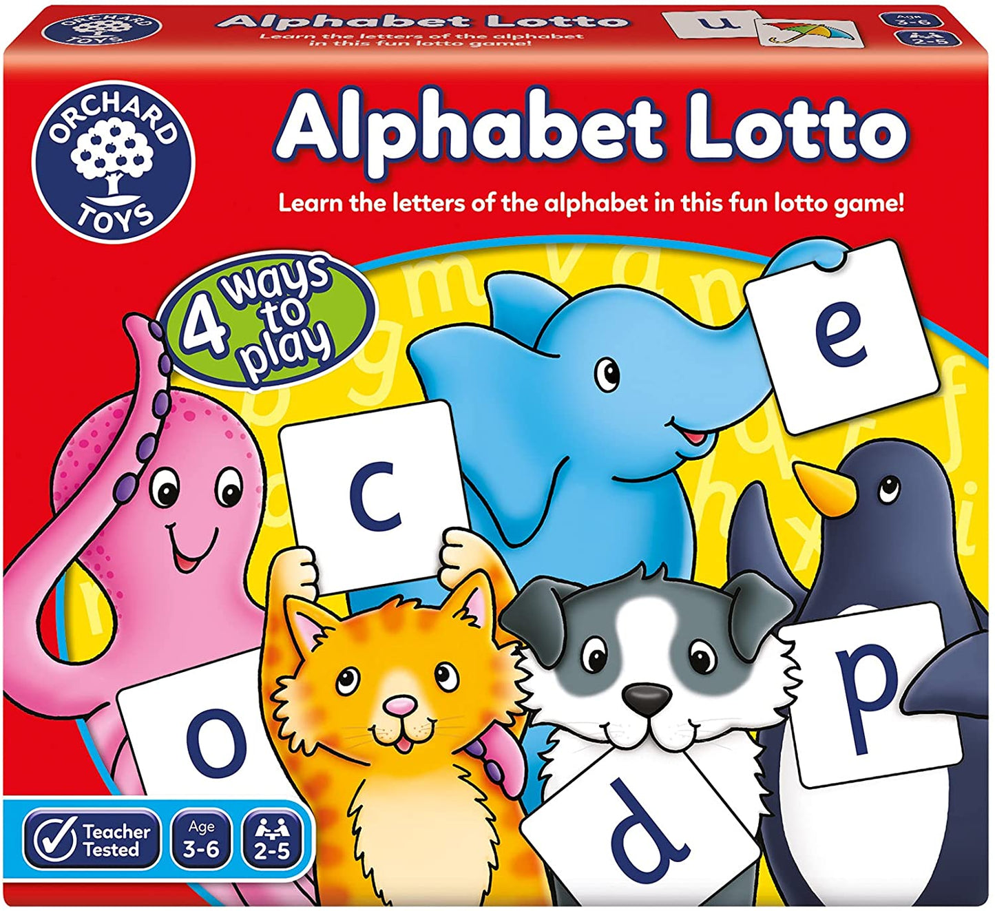 ORCHARD ALPHABET LOTTO GAME