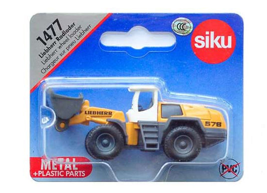 SIKU VEHICLE 1477 LIEBHERR 578 4 WHEEL LOADER 1:87 SCALE