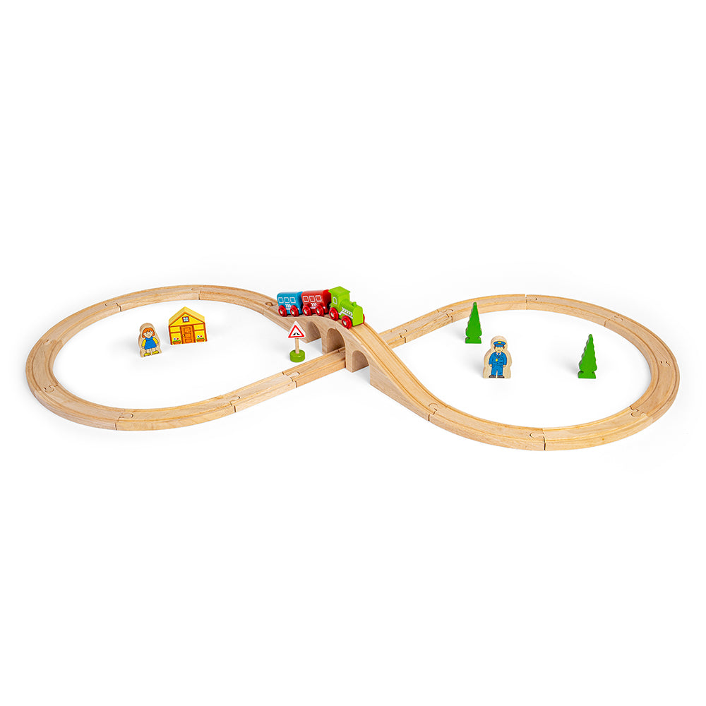 BigJigs Figure Of Eight Train Set