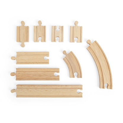 BigJigs Straights & Curves Track Pack