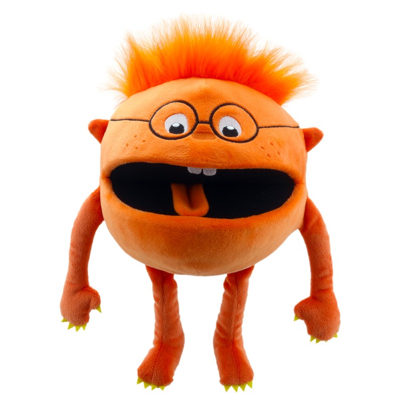 Baby Monster Orange Puppet