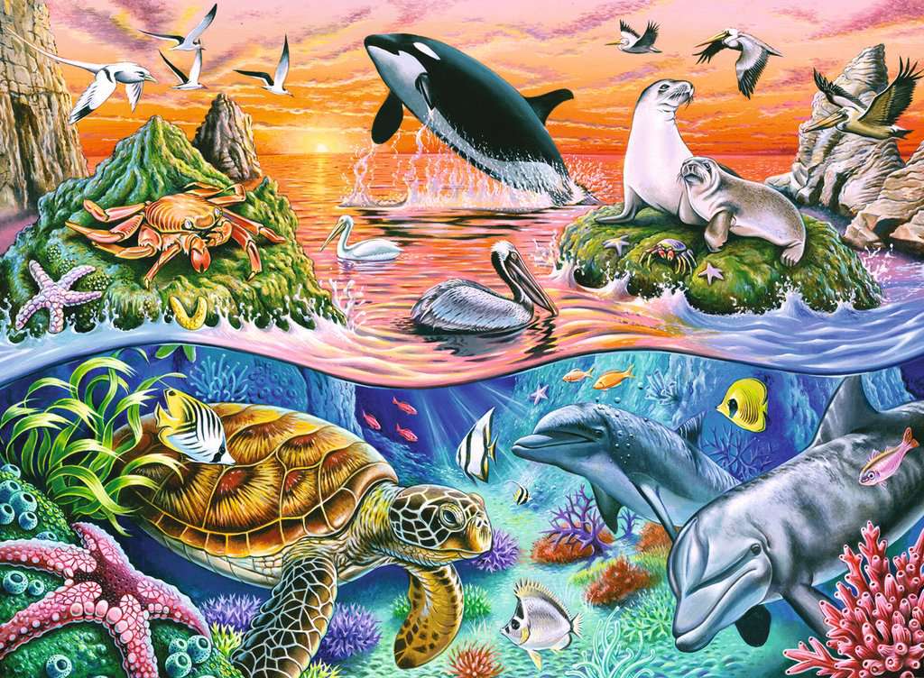 RAVENSBURGER UNDERWATER 100 XXL PIECE JIGSAW PUZZLE