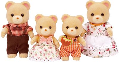 SYLVANIAN FAMILIES BEAR FAMILY