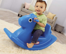 LITTLE TIKES ROCKING HORSE BLUE
