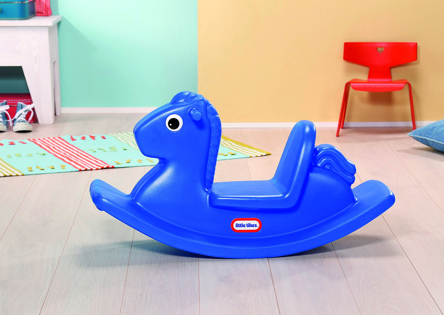 LITTLE TIKES ROCKING HORSE BLUE
