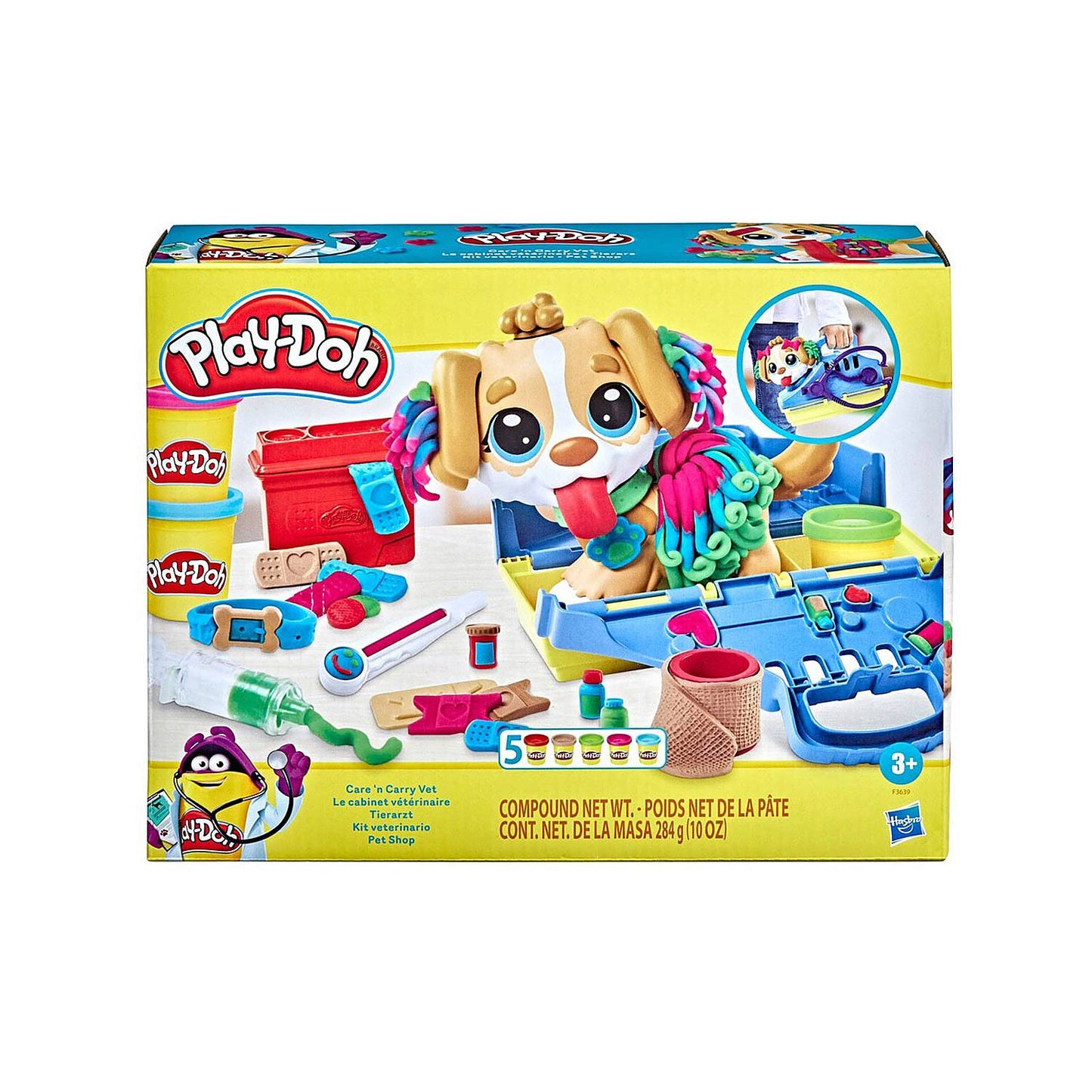 Play-Doh Care N Carry Vet Playset