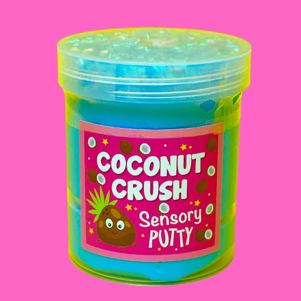 Coconut Crush Sensory Putty Slime