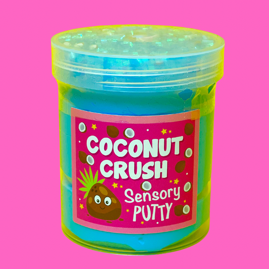 Coconut Crush Sensory Putty Slime