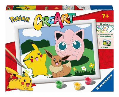 CreArt Pokemon Classics Paint By Numbers