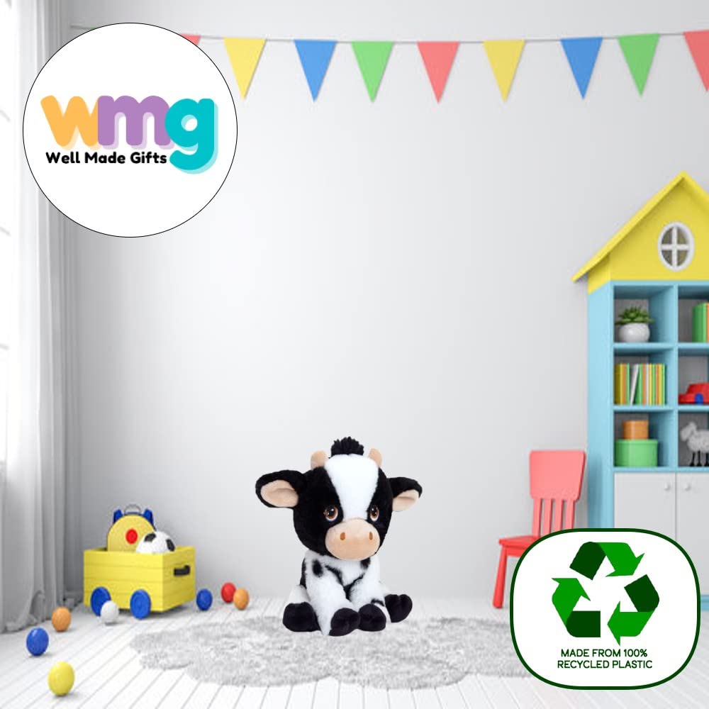 Keel Eco Cow 25cm Soft Toy