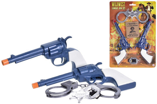 GUN 2 PIECE PISTOL & HANDCUFFS