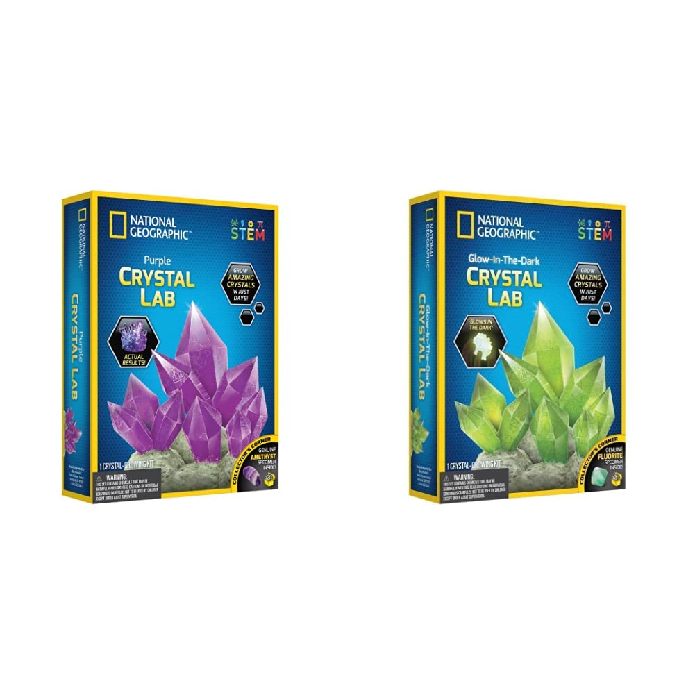 National Geographic Crystal Grow Assorted Colours