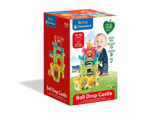 Baby Clementoni Eco Ball Roll & Drop Fun Castle