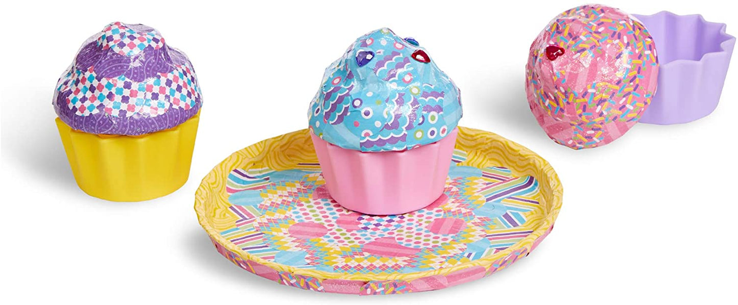 MELISSA & DOUG DECOUPAGE CUPCAKES TRINKET