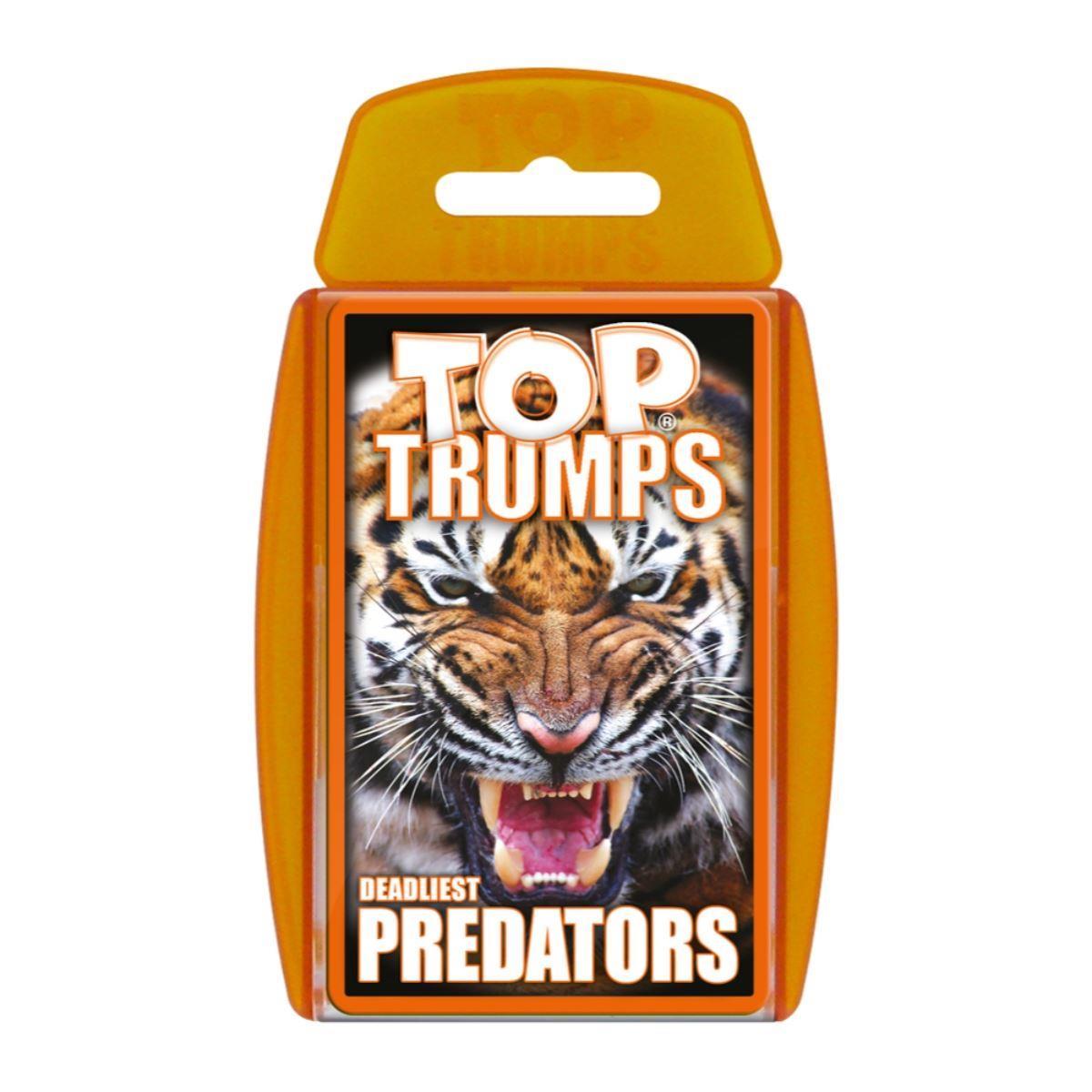 Top Trumps Deadliest Predators Card Game