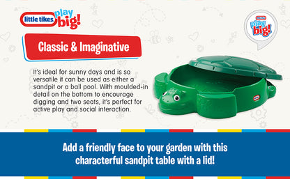 LITTLE TIKES TURTLE SANDBOX