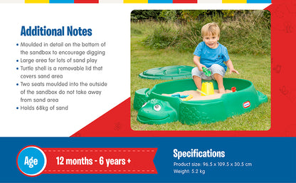 LITTLE TIKES TURTLE SANDBOX