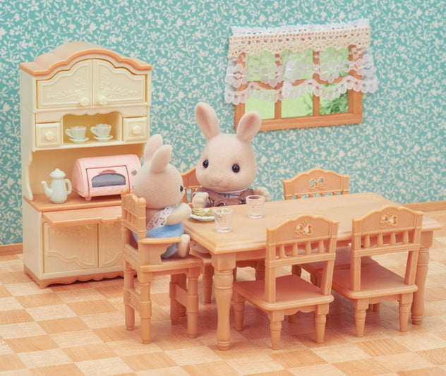 SYLVANIAN FAMILIES DINING ROOM PLAY SET