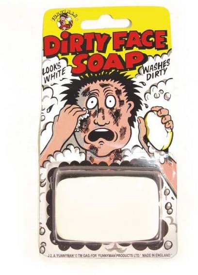 DIRTY FACE SOAP PRACTICAL JOKE