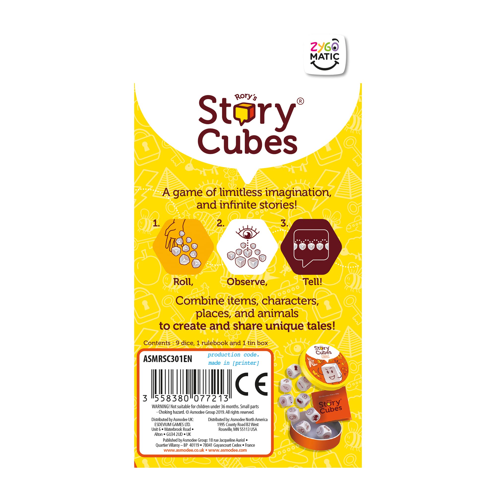 RORYS STORY CUBES ORIGINAL