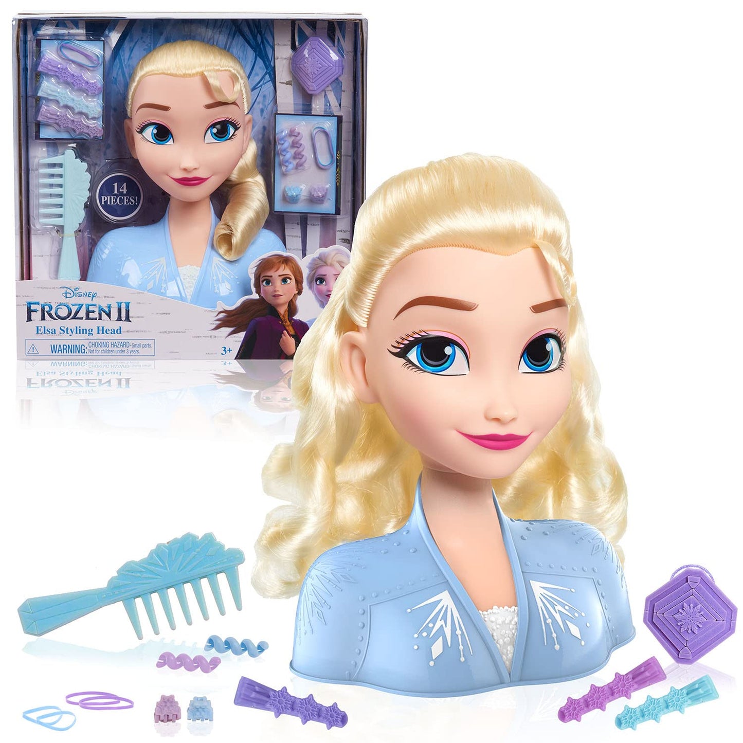 DISNEY FROZEN 2 ELSA STYLING HEAD