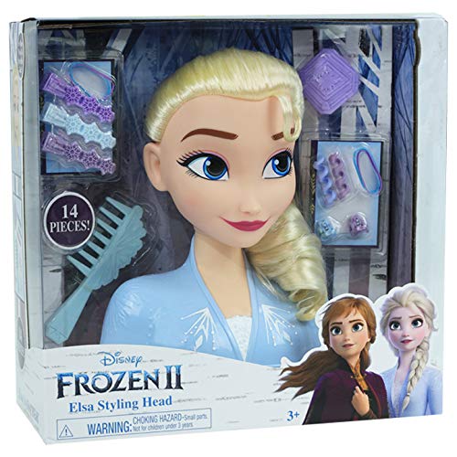 DISNEY FROZEN 2 ELSA STYLING HEAD