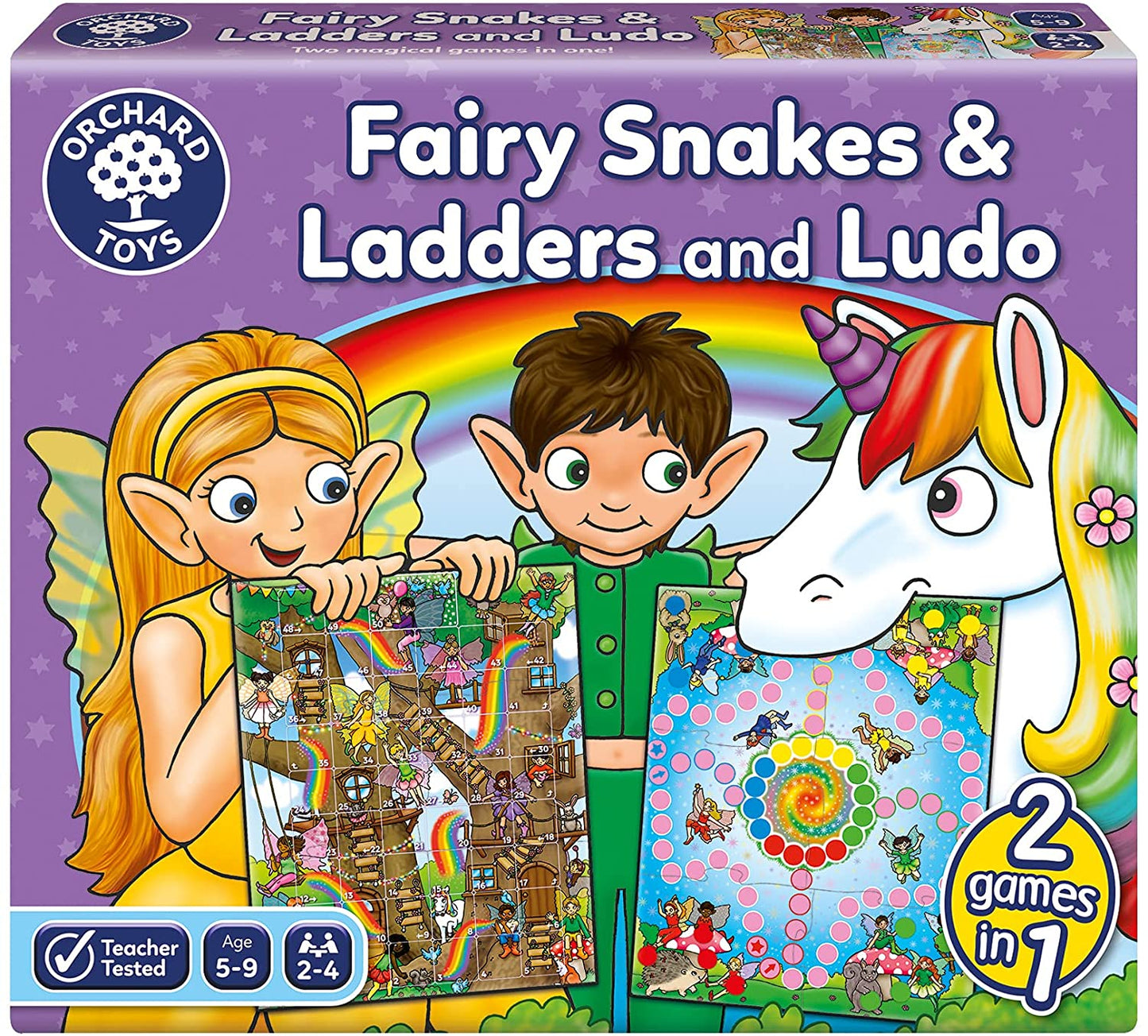 ORCHARD FAIRY SNAKES & LADDERS GAME