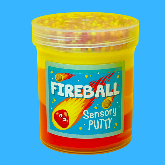 Fireball Sensory Putty Slime