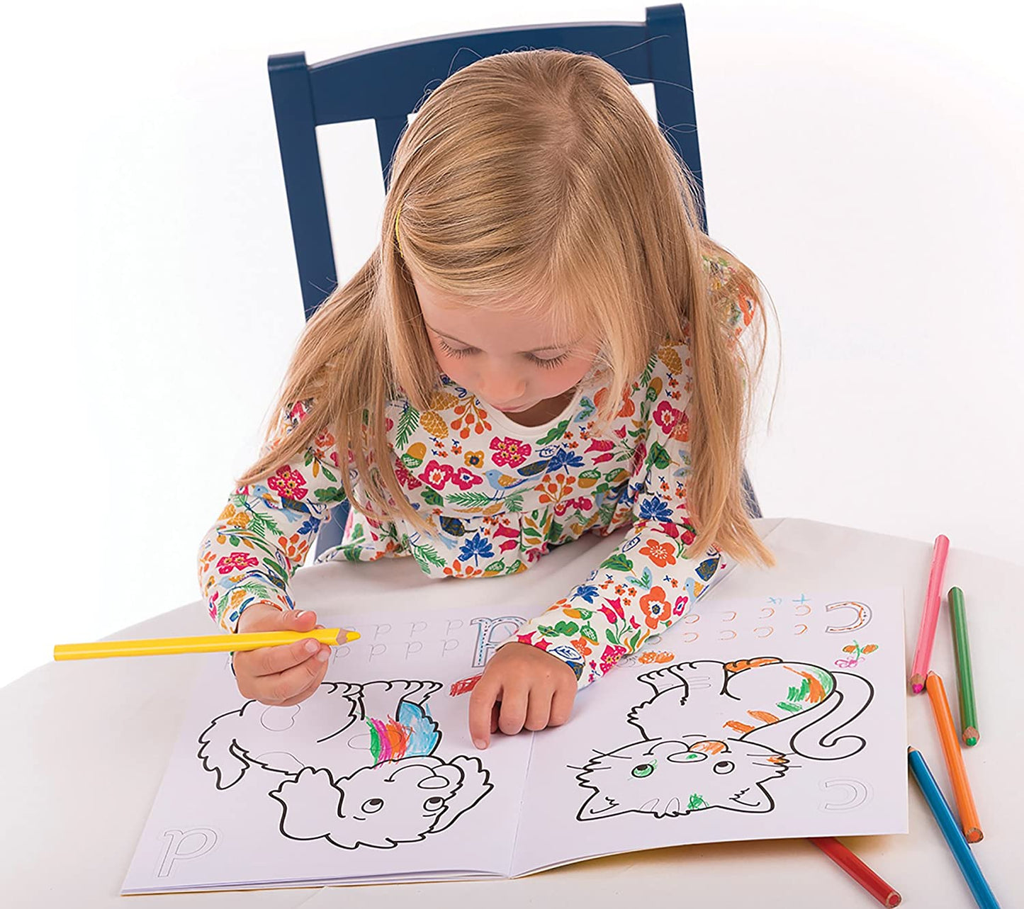 ORCHARD FIRST WORDS STICKER COLOURING BOOK