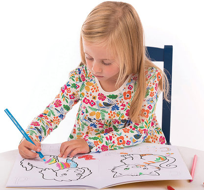 ORCHARD FIRST WORDS STICKER COLOURING BOOK