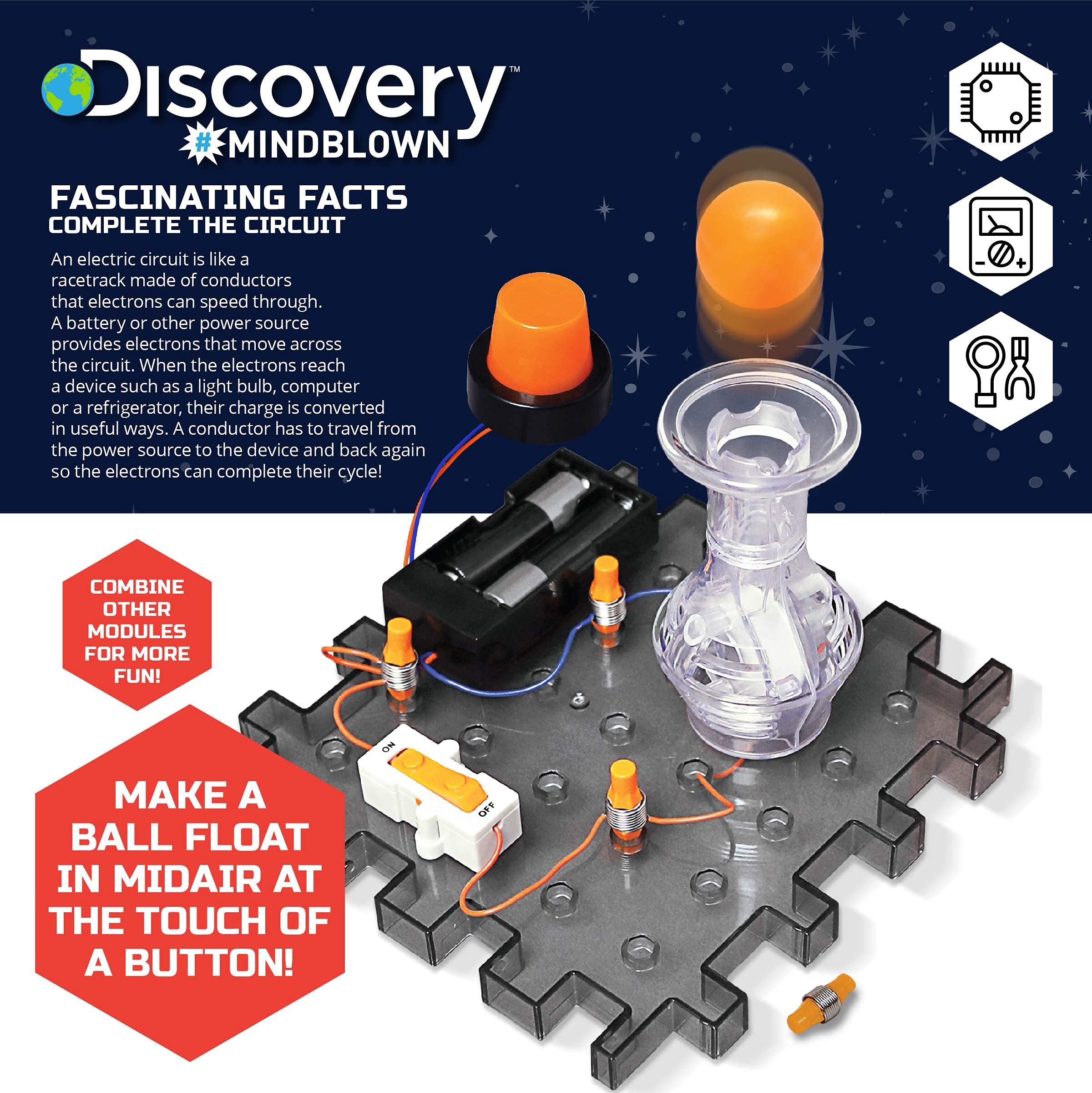 DISCOVERY MINDBLOWN FLOATING BALL EXPERIMENT