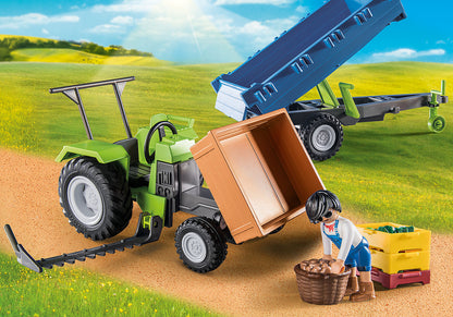 Playmobil 71249 Tractor & Trailer