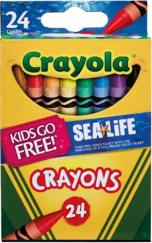 CRAYOLA CRAYONS 24 PACK