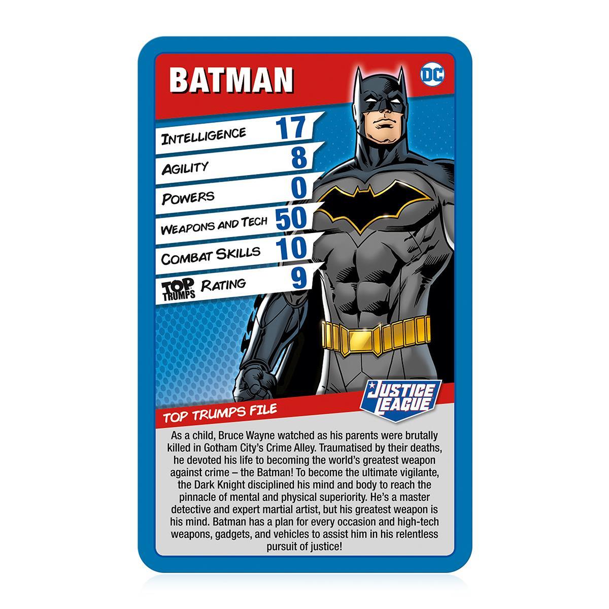 Top Trumps Justice League Card Game