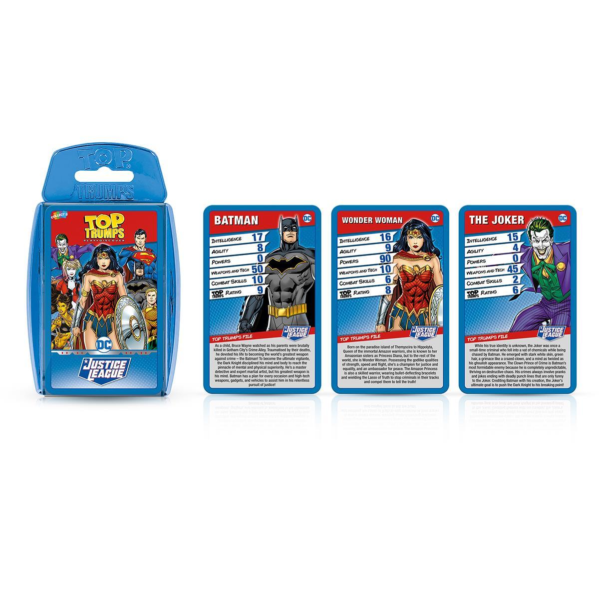 Top Trumps Justice League Card Game