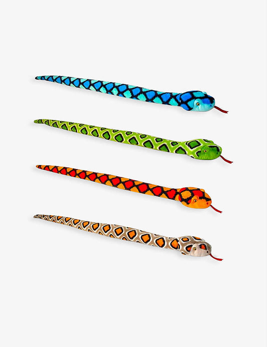 Keel Eco Snake 150cm Soft Toy *Assorted