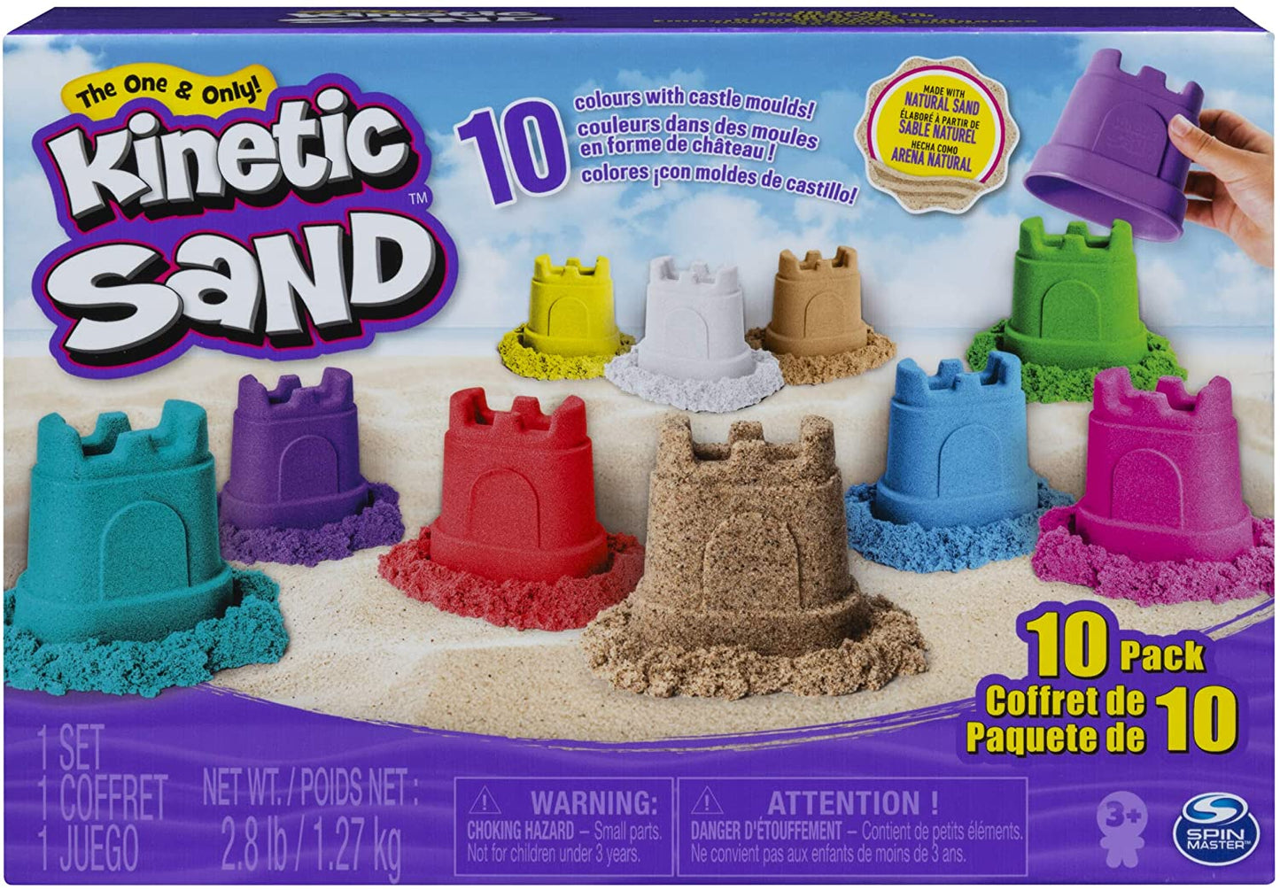 Kinetic Sand 10 Colour Pack