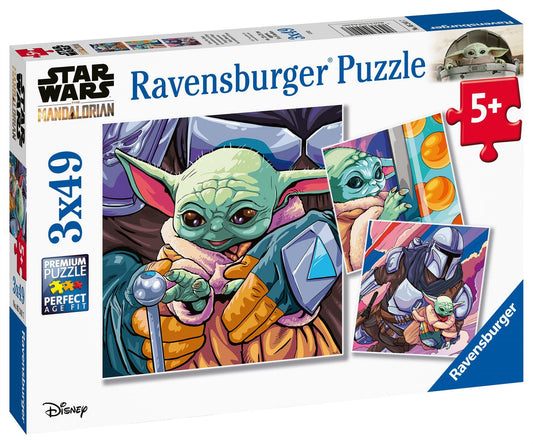 Ravensburger The Mandalorian 3 x 49 Piece Jigsaw Puzzle